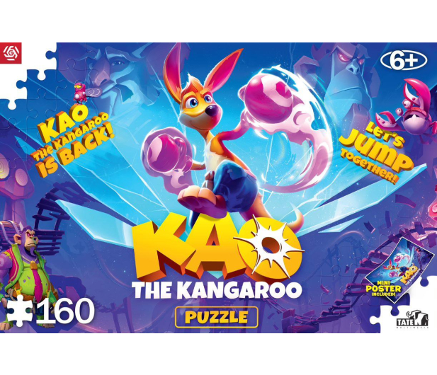 Merch Kao The Kangaroo - Kao is back Puzzles 160 - 740822 - zdjęcie